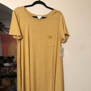 NWT Mustard LulaRoe Carly
